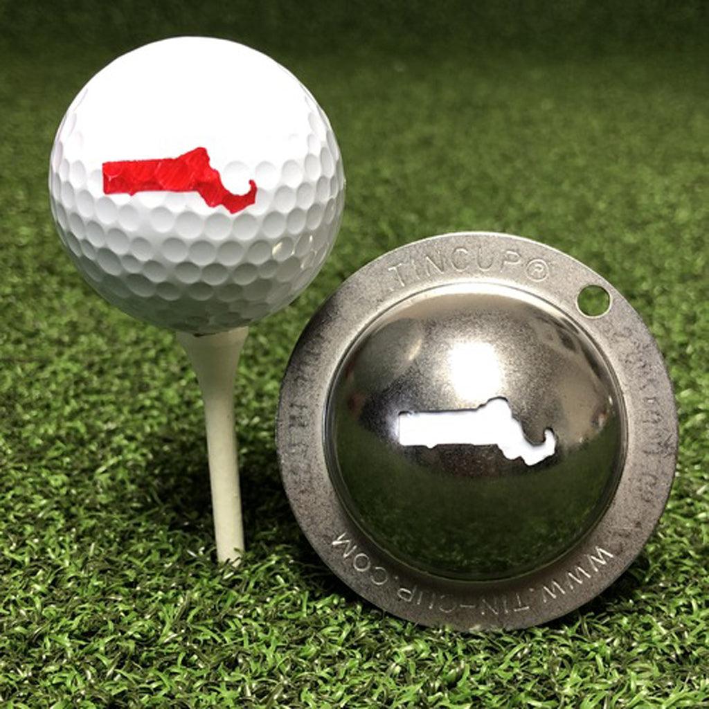 Tin Cup Golf Ball Custom Marker Alignment Tool