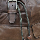 Tag Safari Leather Safari Backpack Impala Skin Kilimanjaro - Sports by Sager