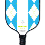 Eclipse Argyle Pickleball Paddle by Swinton - USA Pickleball Approved