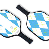 Eclipse Argyle Pickleball Paddle by Swinton - USA Pickleball Approved