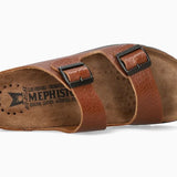 Mephisto Men's Zonder Full Grain Leather Adjustable Slip-On Sandals