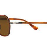 Persol Men's PO2480S Light Havana with Brown Polarized Lens Designer Sunglasses