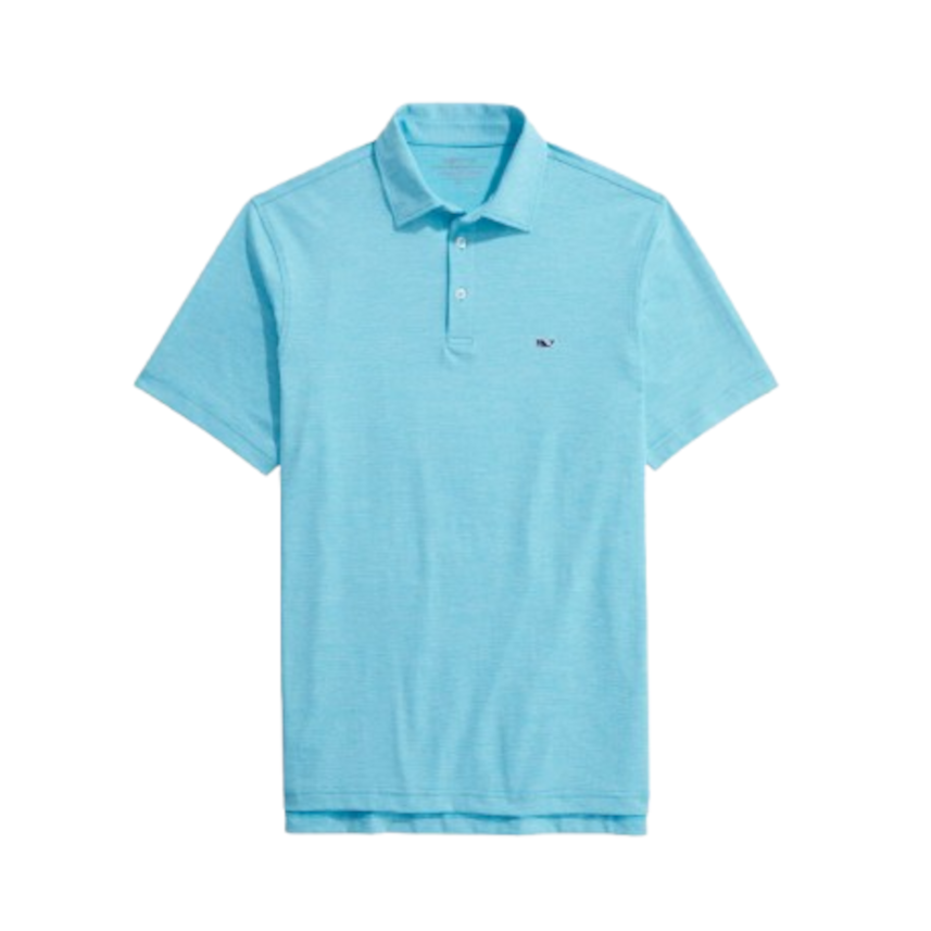 Vineyard Vines Men's St. Jean Stripe Sankaty Polo