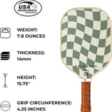 Holbrook Performance Series Carbon Fiber/Graphite Blend Pickleball Paddle