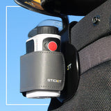 STICKIT Magnetic Rangefinder Strap Securely Holds to Golf Carts and Golf Clubs