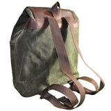 Tag Safari Backpack - Waxed Canvas