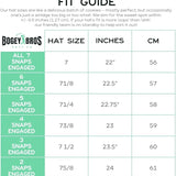 Bogey Bros Novelty Golf Hat for Golfing & Sport, Breathable Golf Snapback Hats for Men & Women, Golf Cap with Novelty Designs, Sweat & Stain Resistant Multicolor