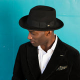 Scala Classico Men's Crushable Wool Felt Fedora