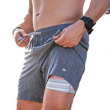 Burlebo Men's Athletic Workout Shorts