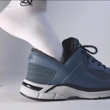Zeba Men's Hands Free Slip-On Walking Shoes (Ocean Teal)