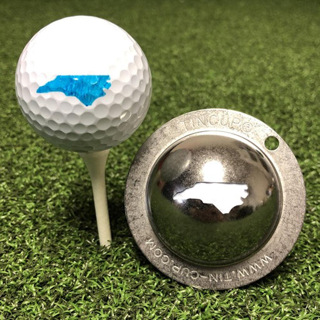 Tin Cup Golf Ball Custom Marker Alignment Tool