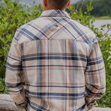 Burlebo Men's Flannel Mid-Weight Long Sleeve Shirt