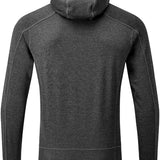 Gill Men's Dart Hoodie Small Steel Grey Thermal Long Sleeve Sweatshirt