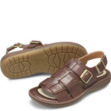 Born Men's Miguel Handcrafted Full Grain Leather Slip-on Sandals