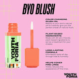 Youthforia BYO Blush Color Changing Blush Oil Blendable For Perfect Shade