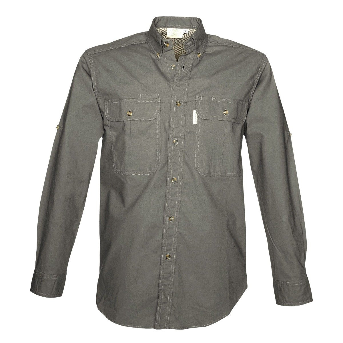TAG Safari Men's Adventure Long Sleeve Shirt w Vest Back