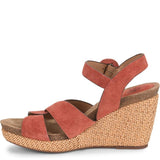 Söfft Casidy Ankle Strap Woven Wedge Sandals