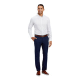 Mizzen+Main Men's Performance Dress Shirt Classic Fit - Machine Wash, Four-Way Stretch, Wrinkle Free - Leeward Collection