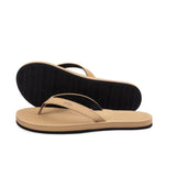Indosole Women's ESSNTLS Vegan Flip Flops [Reused Tire Sole, Natural Rubber Arch Support, ENVRO Strap, Waterproof]