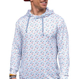Burlebo Men's Long Sleeve Hoodie Sweatshirt (Great Outdoors)