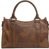 Frye Melissa Zip Satchel Leather Handbag