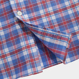 Vineyard Vines Men's Plaid On-The-Go brr Performance Button Down Long Sleeve Shirt