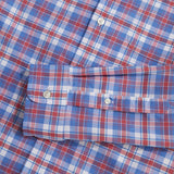 Vineyard Vines Men's Plaid On-The-Go brr Performance Button Down Long Sleeve Shirt