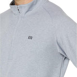 TravisMathew Men's Upgraded Quarter Zip Long Sleeve Sweater