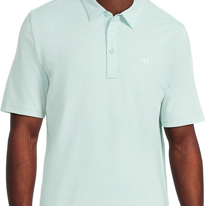 TravisMathew Men's The Heater Short Sleeve Golf Polo Shirt