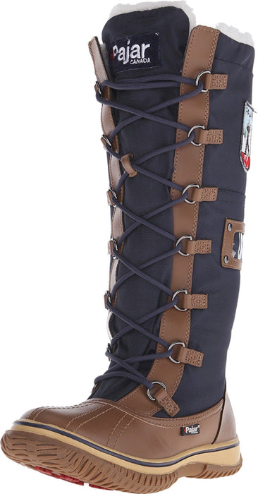 Pajar Women's Grip Zip Waterproof Lace-Up Winter Boots