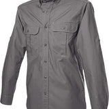 TAG Safari Men's Safari Long Sleeve Shirt w Chest Pockets