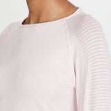 Onzie Women's Seamless Soft Pink Small-Medium Long Sleeve Shirt