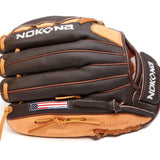 Nokona Alpha S-V1200 12" Brown/Tan Closed Web Right Handers Baseball Glove