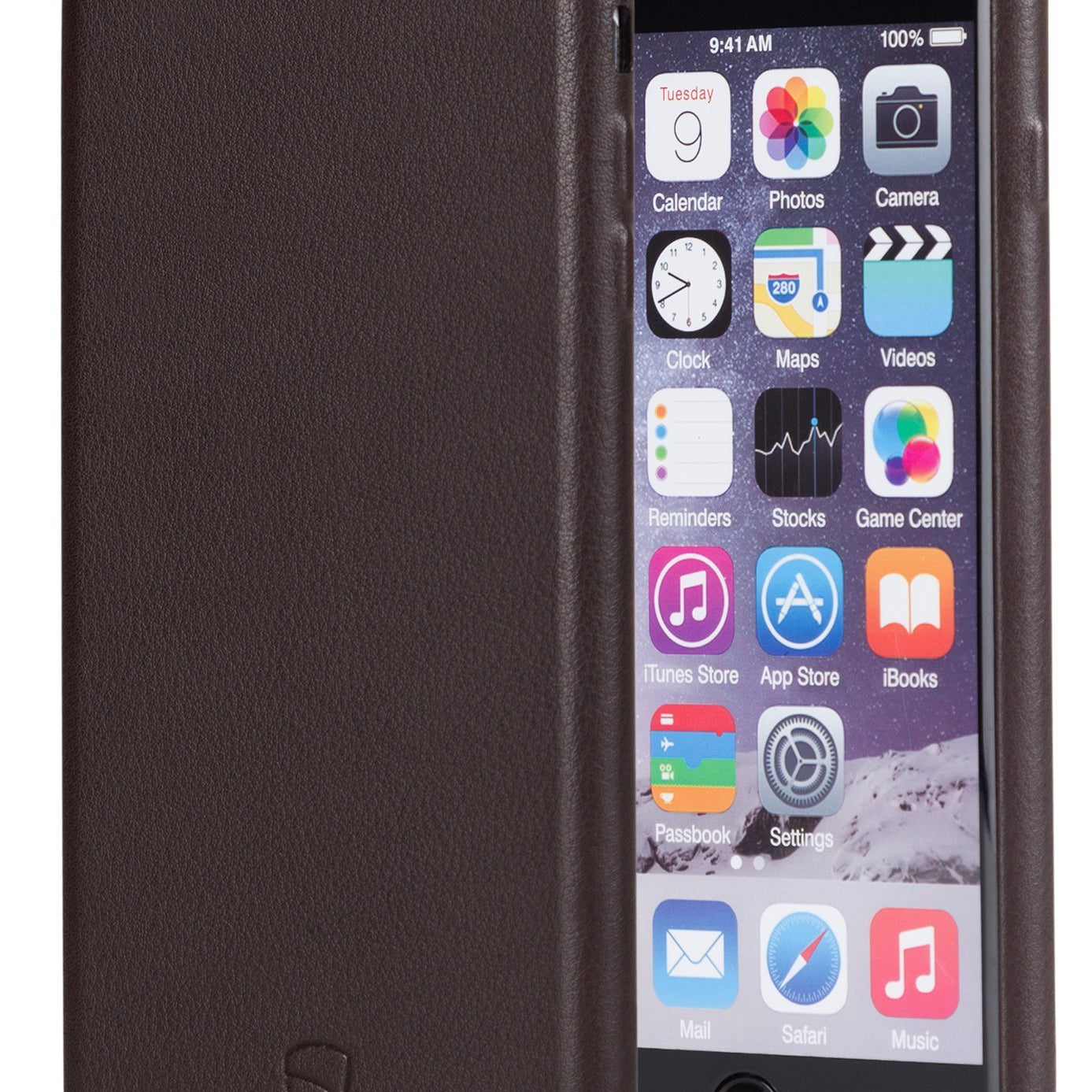 Vaultskin Soho Leather Wallet Case for iPhone - Sports by Sager