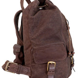 Leather Safari Backpack Warthog kilimanjaro