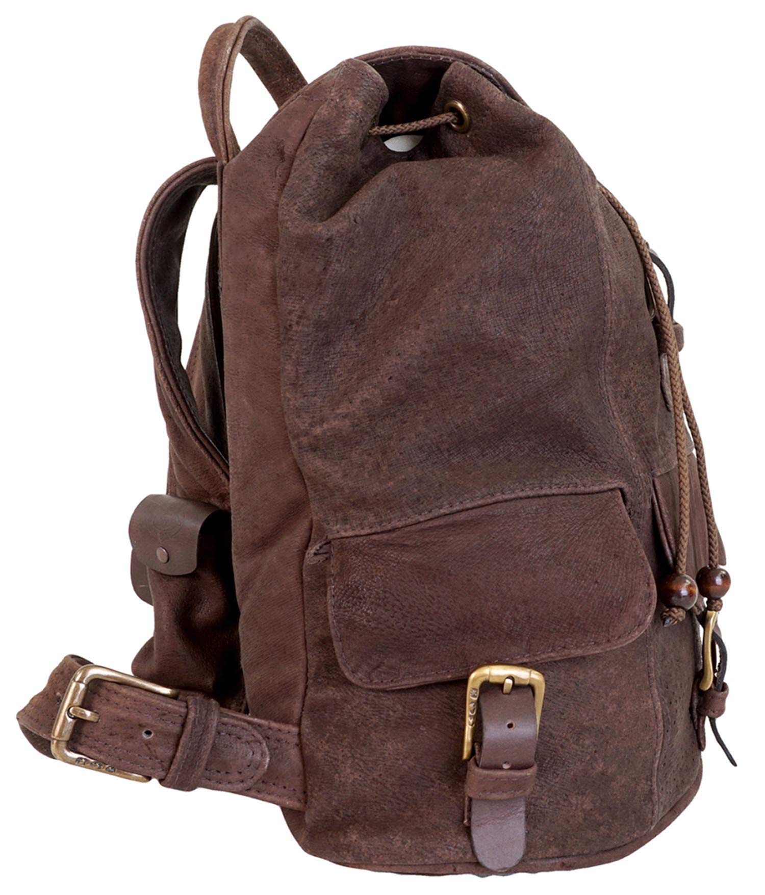 Leather Safari Backpack Warthog kilimanjaro