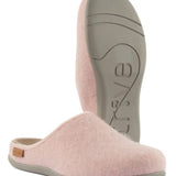 Strive Women's Copenhagen Memory Foam Orthotic Slipper (Dusty Pink, 7.5-8)