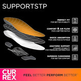 CURREX SupportSTP Superior Cushioning Arch Support Insoles for Shoes