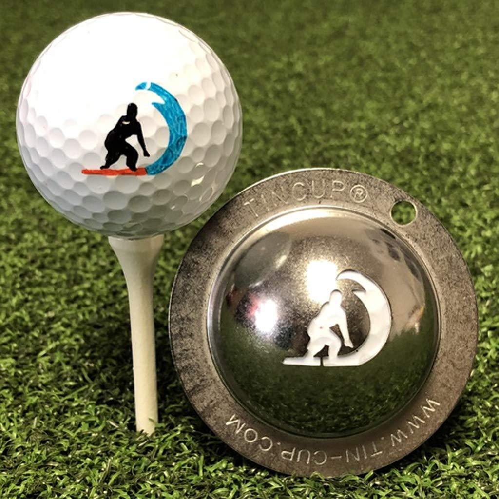 Tin Cup Golf Ball Custom Marker Alignment Tool