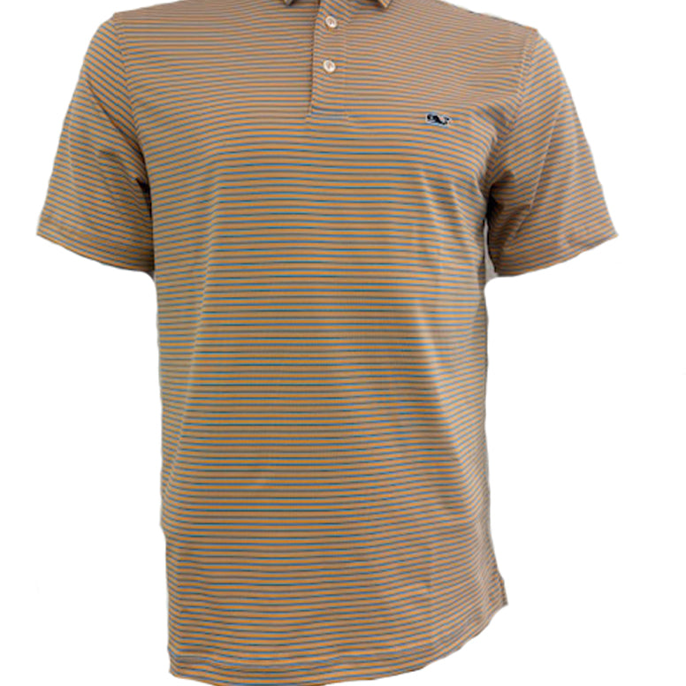 Vineyard Vines Men's Bradley Stripe Sankaty Polo