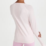 Onzie Women's Seamless Soft Pink Small-Medium Long Sleeve Shirt