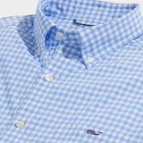 Vineyard Vines Men's Classic Fit Plaid On-The-Go Lightweight Button-Down Shirt