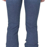 Kimes Ranch Women's Chloe Blue 8W x 34L Mid-Rise Flare Boot Cut Jeans
