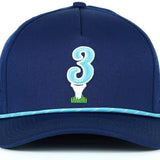 Bogey Bros Novelty Golf Hat for Golfing & Sport, Breathable Golf Snapback Hats for Men & Women, Golf Cap with Novelty Designs