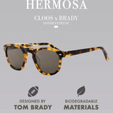 Christopher Cloos x Brady Hermosa Polarized Biodegradable Sunglasses