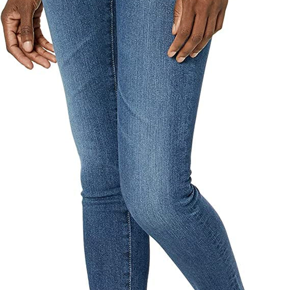 AG Adriano Goldschmied Women's Skinny Ankle Raw Daytime 27X28 Mid-Rise Jeans