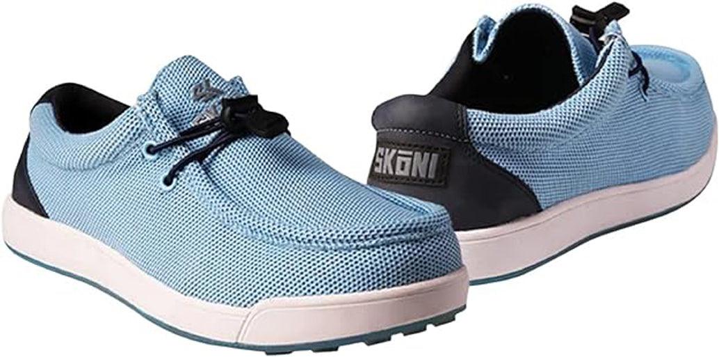 SKONI Women's Slip-On Lightweight Moc Toe Golf Shoe