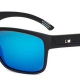 Otis Eyewear Rambler Matte Black Mirror Blue Polarized Lens Sunglasses