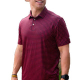 Burlebo Men's Performance Short Sleeve Polo Golf Shirt