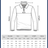 Enlision Long Sleeve Polo Shirts for Men Slim Fit Men's Cotton Polo T Shirts Casual Plaid Collar Shirt Long Sleeve Golf Polos